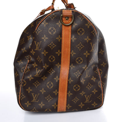 Louis Vuitton Monogram Keepall Bandouliere 55 21 of 33