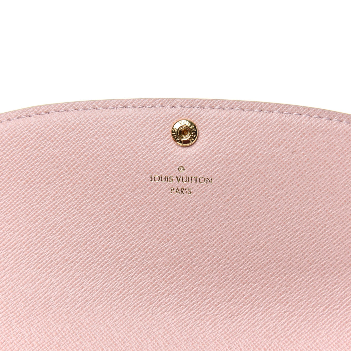 Damier Azur Emilie Wallet Rose Ballerine