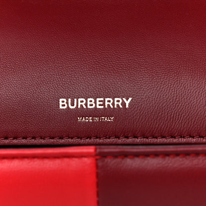 Burberry Lambskin Quilted Small Lola Bag Bright Red Dark Crimson 6 of 10
