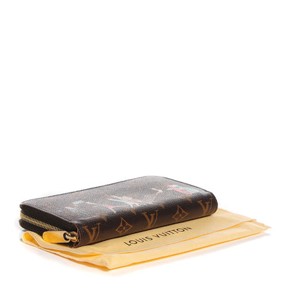 Louis Vuitton Monogram Illustre Zippy Wallet Rose 4 of 8