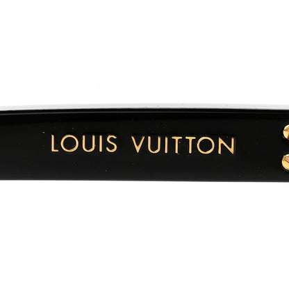 Louis Vuitton Acetate Mini Link Soft Square Sunglasses Z1727E Black 5 of 8