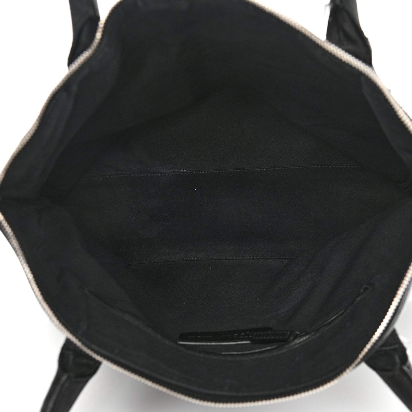 Lambskin Studded Large De Manta Tote Black