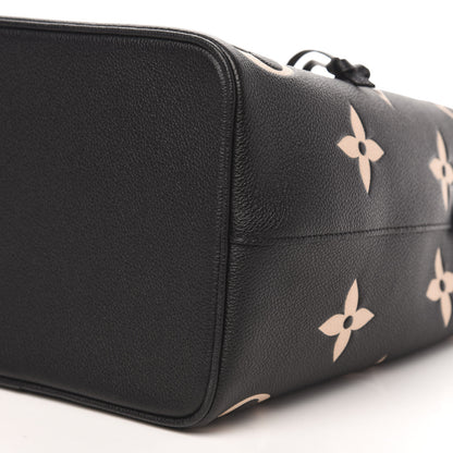 Louis Vuitton Empreinte Monogram Giant Neonoe MM Black Beige 8 of 8