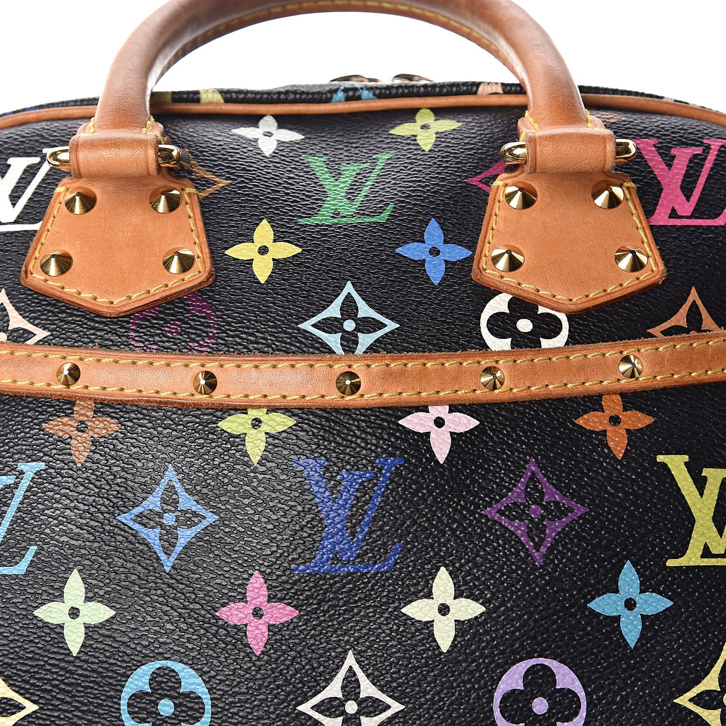 Monogram Multicolor Trouville Black