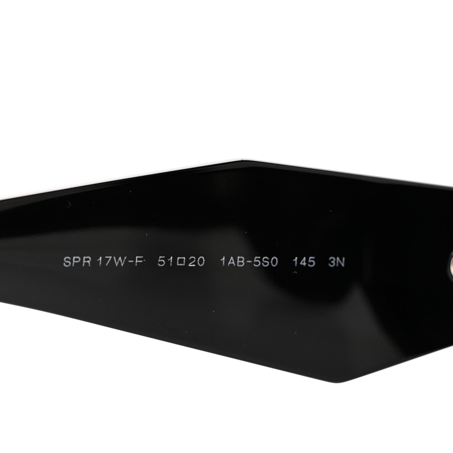 Prada Acetate Symbole Sunglasses SPR 17W Black 5 of 6