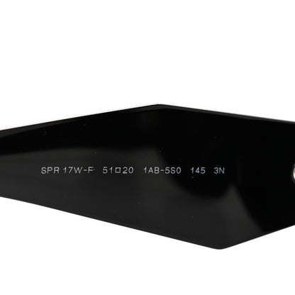 Prada Acetate Symbole Sunglasses SPR 17W Black 5 of 6