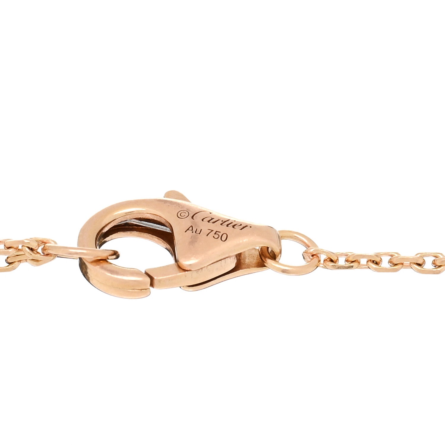 Cartier 18K Pink Gold Diamond XS D'Amour Bracelet 3 of 3