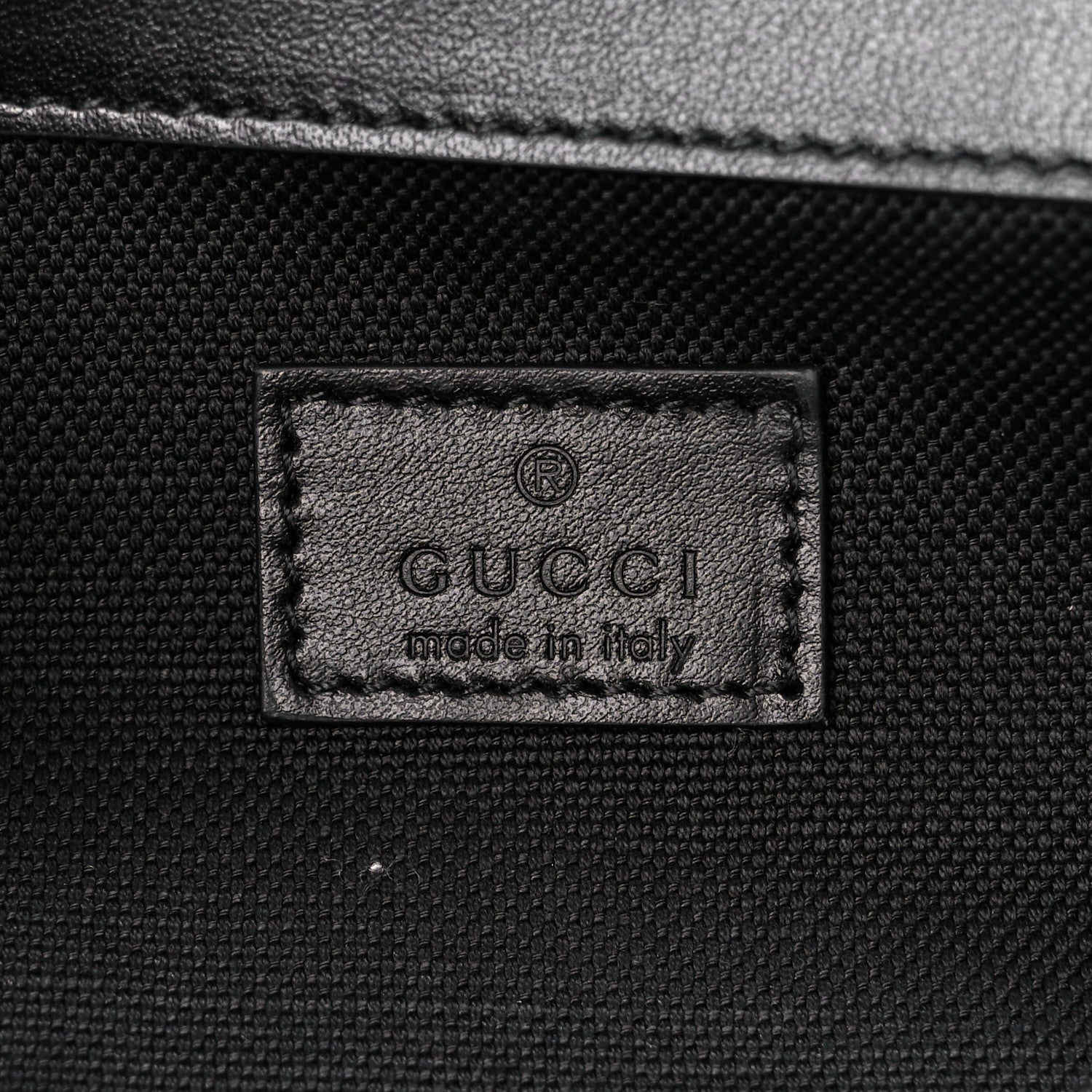 Gucci Calfskin Matelasse Monochrome GG Marmont Crossbody Shoulder Bag Black 6 of 11