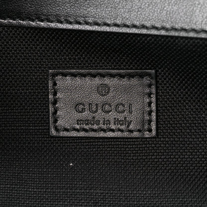 Gucci Calfskin Matelasse Monochrome GG Marmont Crossbody Shoulder Bag Black 6 of 11