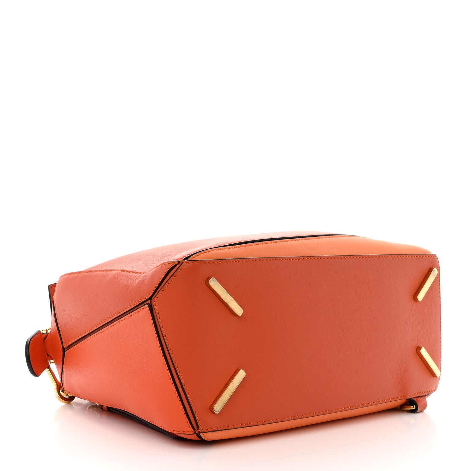 Loewe Calfskin Medium Puzzle Bag Orange Multi 4 of 20