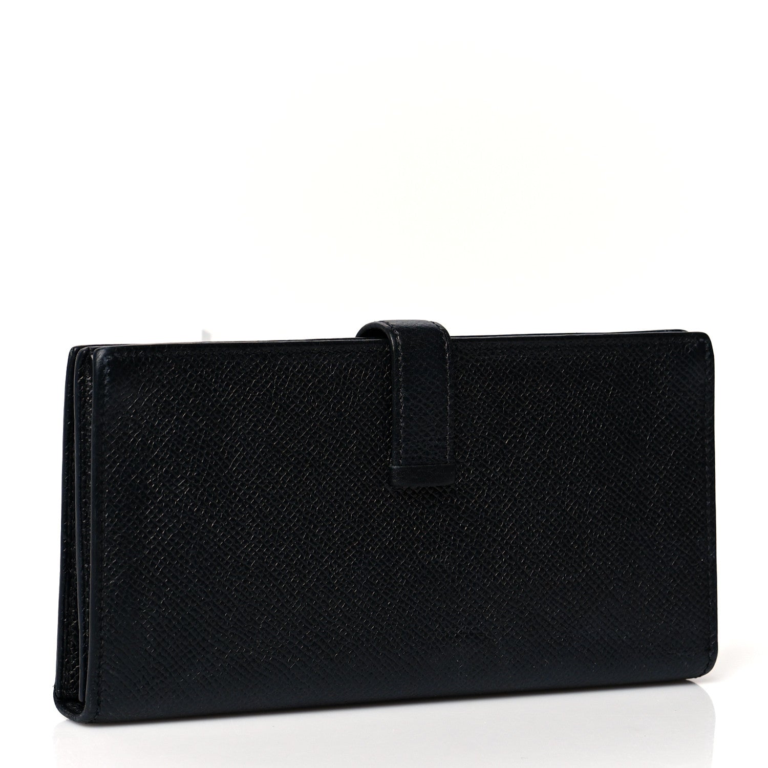 Hermes Epsom Bearn Gusset Wallet Black 3 of 14