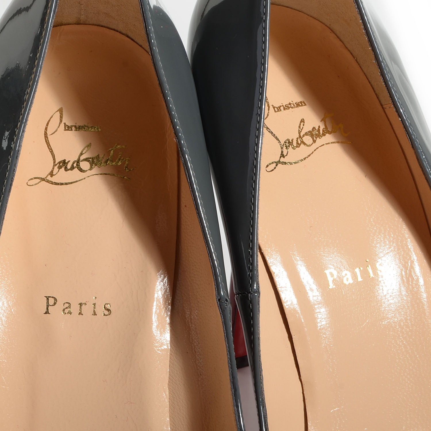 Christian Louboutin Patent Pigalle Plato 120 Pumps 41 Acier 6 of 8