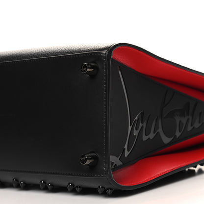 Christian Louboutin Calfskin Spikes Loubinthesky Medium Paloma Black 10 of 10