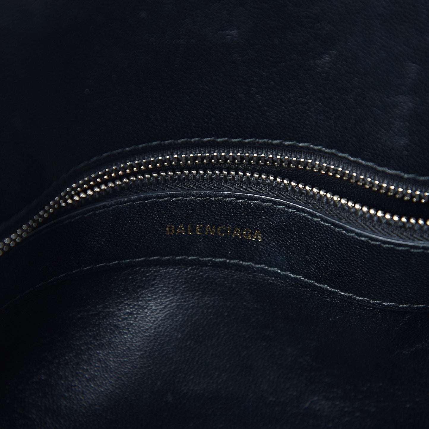 Calfskin Losange Monogram S Ville Top Handle Bag Black Grey