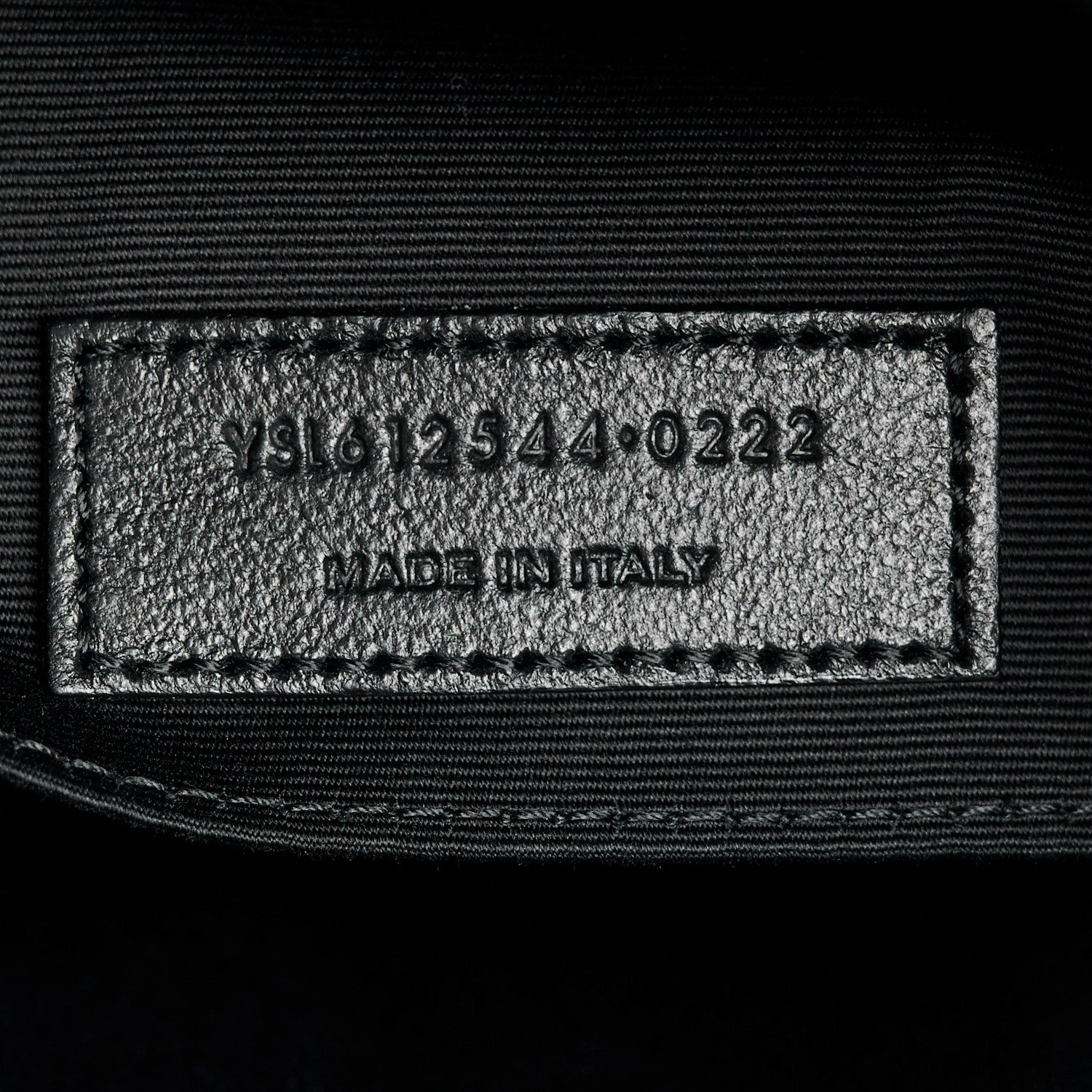 Saint Laurent Calfskin Matelasse Monogram Lou Camera Bag Dark Beige 7 of 11
