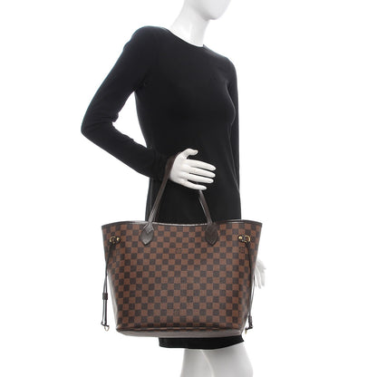 Louis Vuitton Damier Ebene Neverfull MM 3 of 19