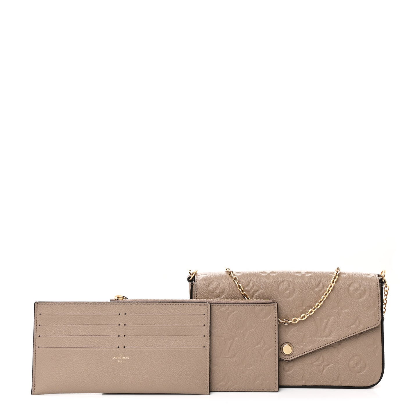 Empreinte Pochette Felicie Chain Wallet Tourterelle