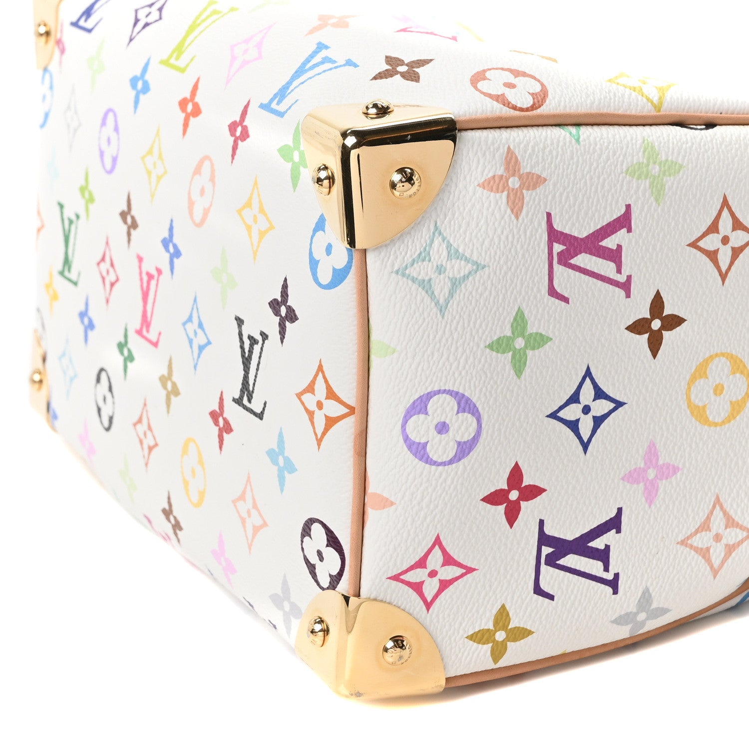 Louis Vuitton LV X TM Monogram Multicolor Speedy Bandouliere 25 White 9 of 9