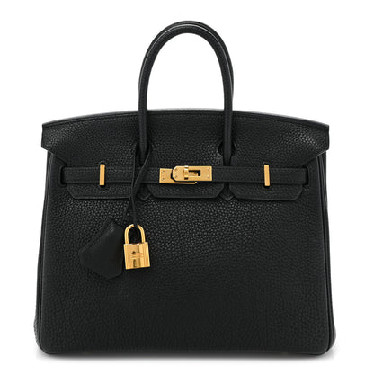 Hermes Togo Birkin 25 Black 1 of 17