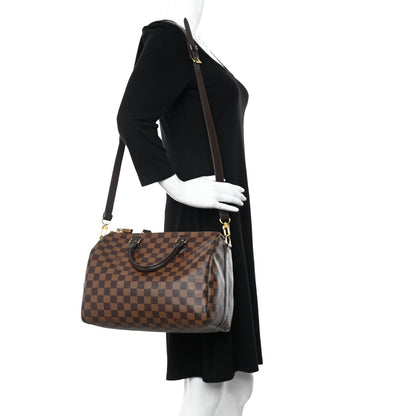 Louis Vuitton Damier Ebene Speedy Bandouliere 30 2 of 13