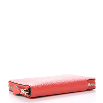 Hermes Epsom Compact Azap Wallet Rouge Tomate 4 of 8