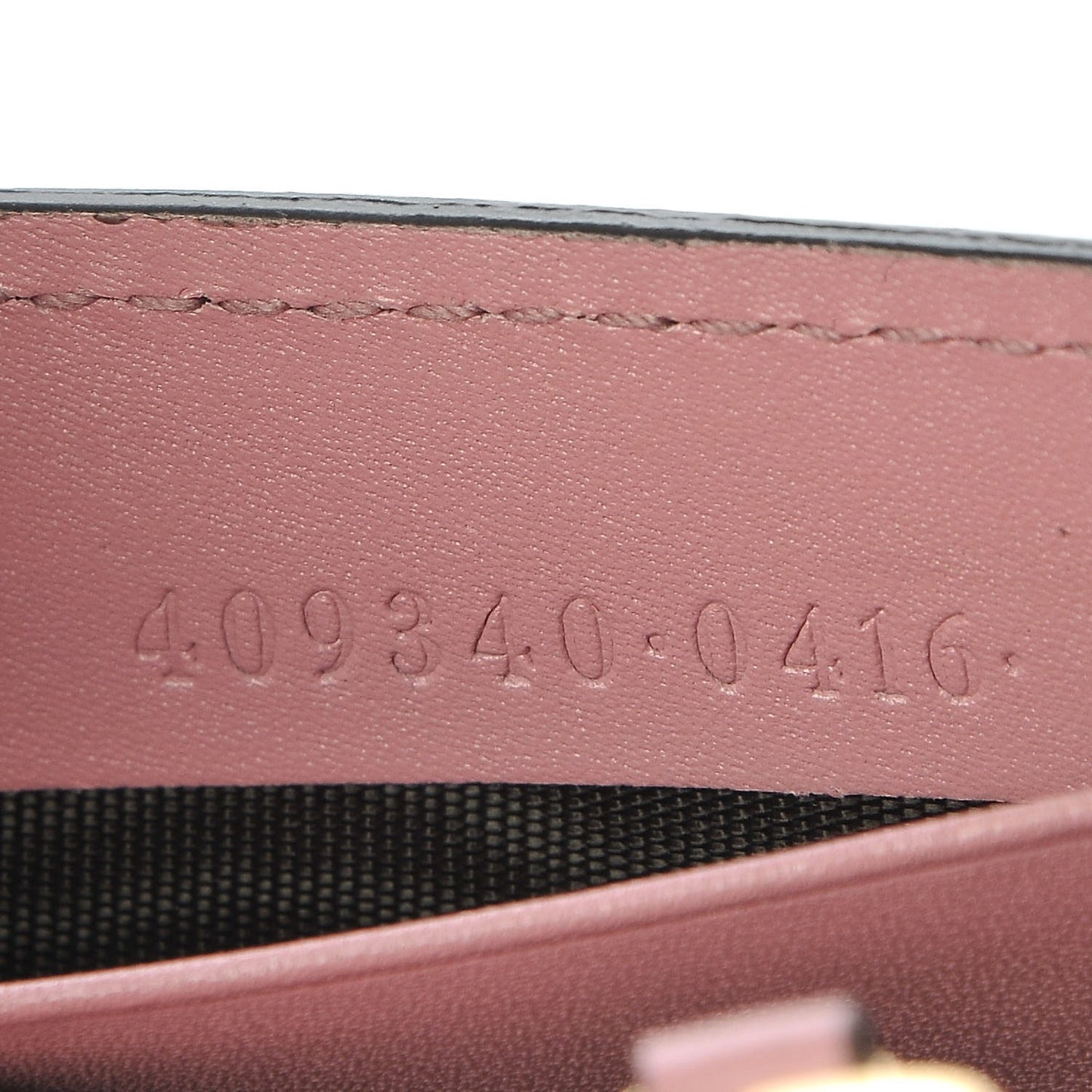 Guccissima Icon Chain Wallet Carmine Rose