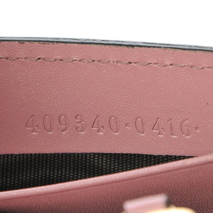 Gucci Guccissima Icon Chain Wallet Carmine Rose 7 of 8