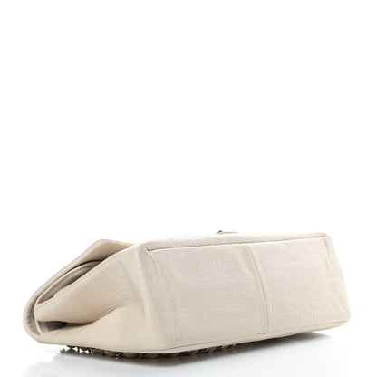 Chanel Calfskin Unlimited Jumbo Double Flap Off White 5 of 14