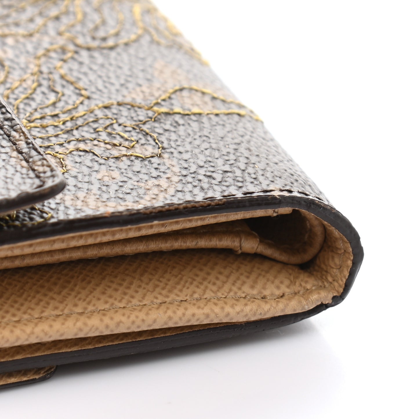 Monogram Dentelle Elise Wallet Silver