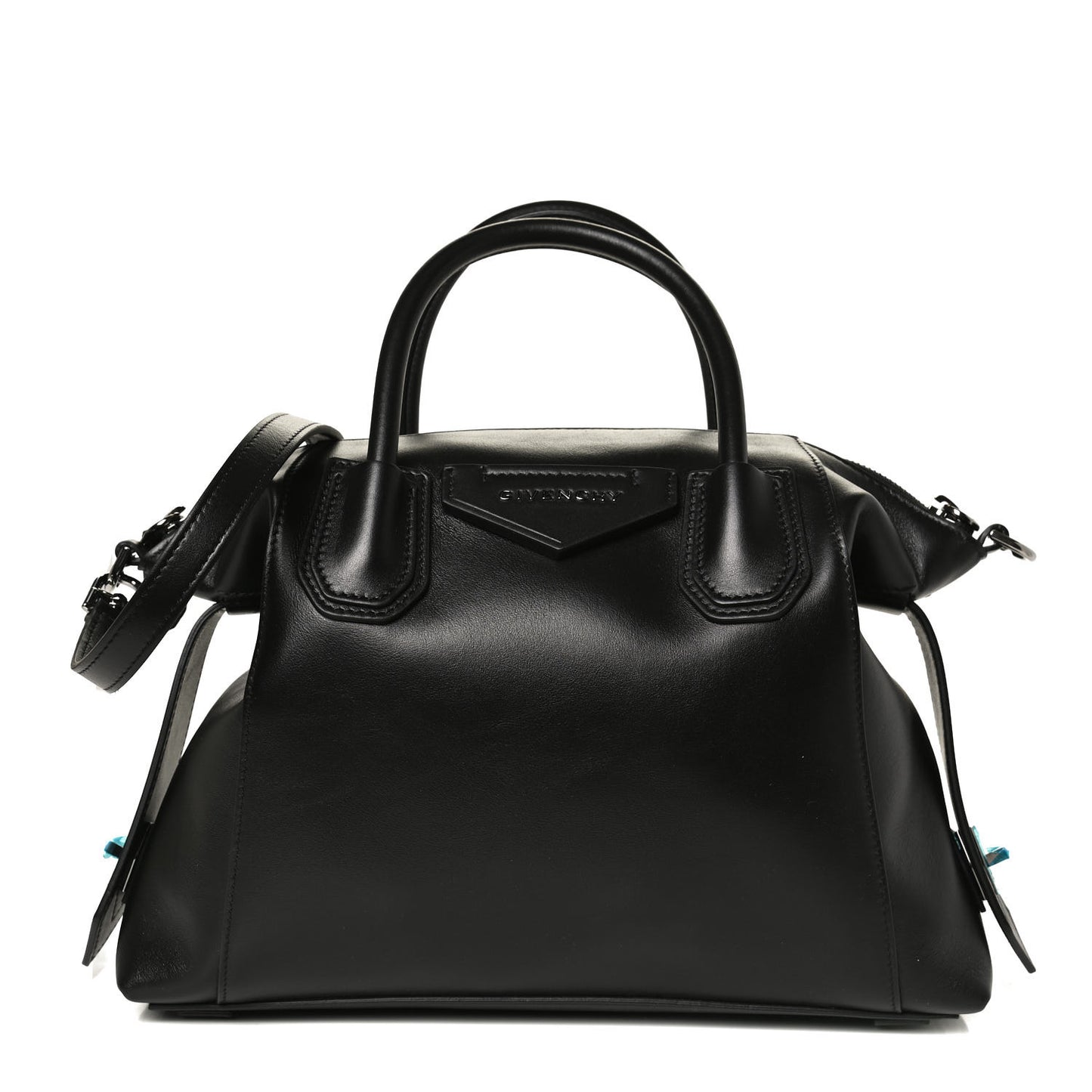 Smooth Calfskin Small Soft Antigona Black