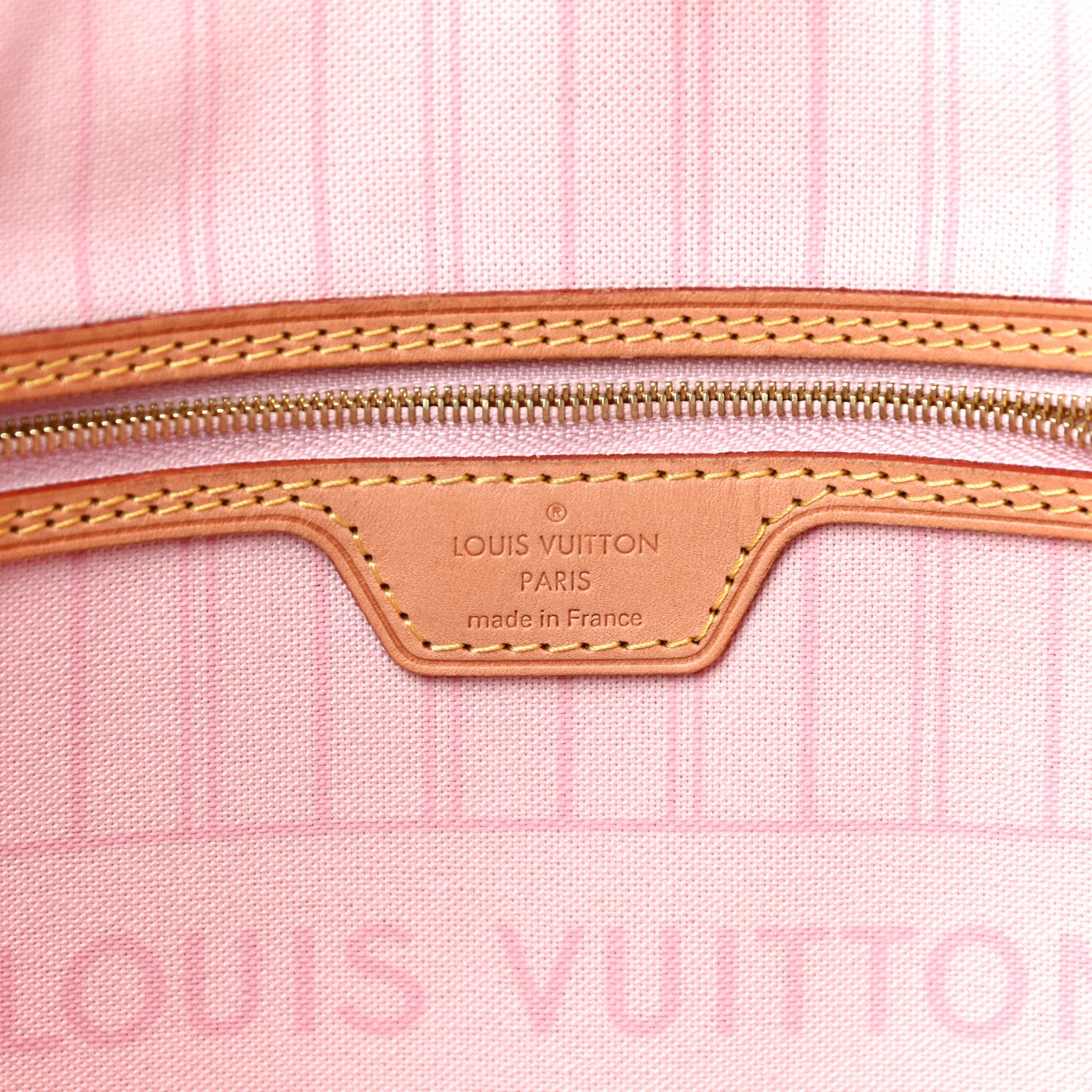 Louis Vuitton Damier Azur Neo Neverfull MM Rose Ballerine 6 of 16