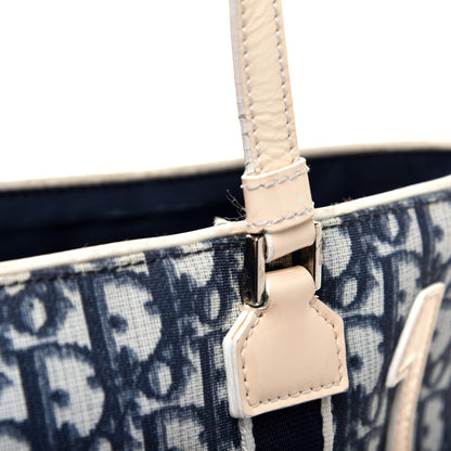 Christian Dior Monogram Trotter No 1 Shopping Tote Blue 10 of 12