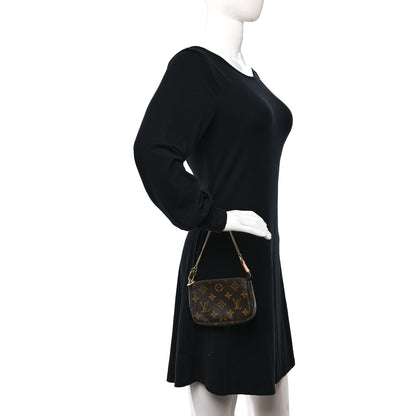 Louis Vuitton Monogram Mini Pochette Accessories 3 of 7