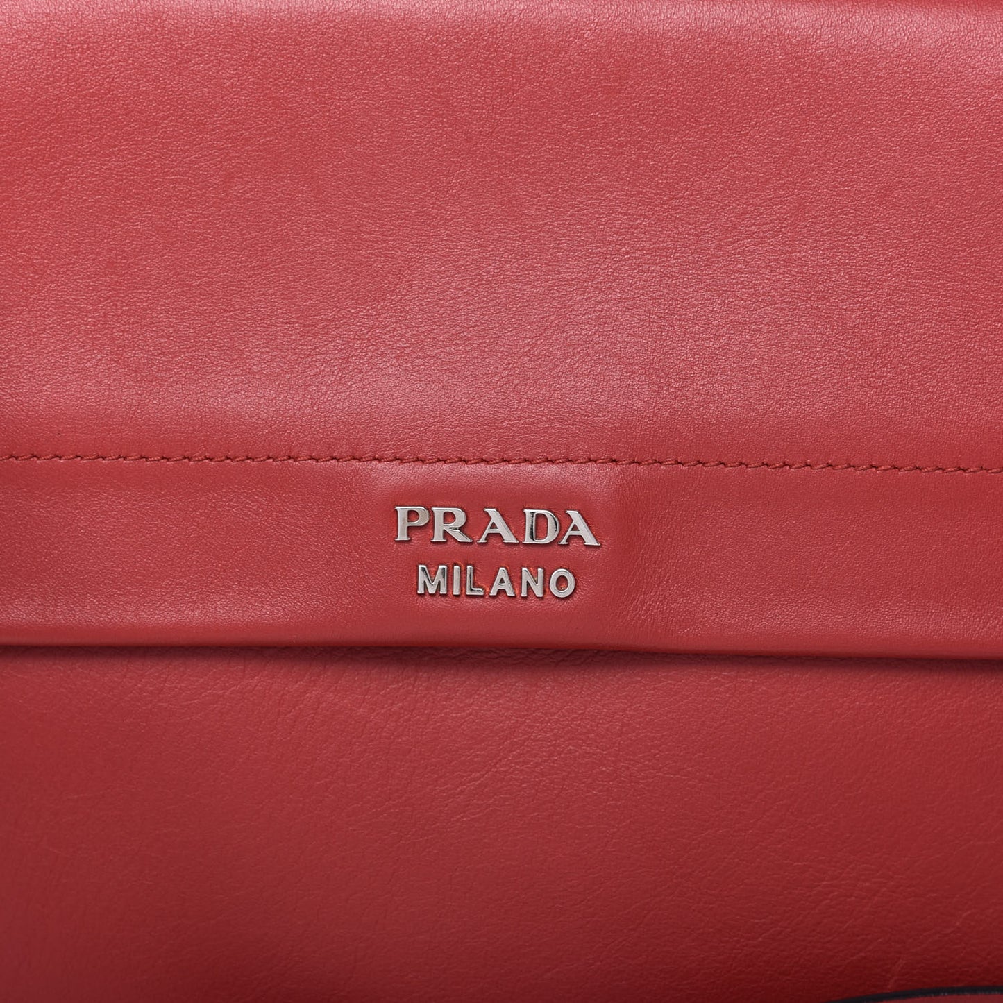 Lux Calf Flap Crossbody Fuoco