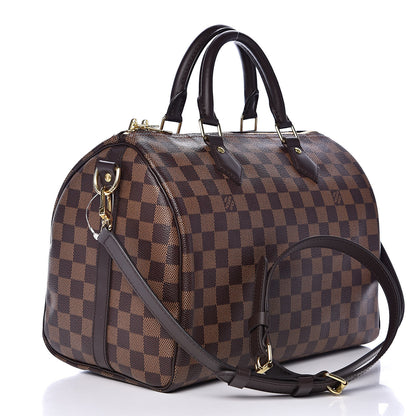 Louis Vuitton Damier Ebene Speedy Bandouliere 30 3 of 10