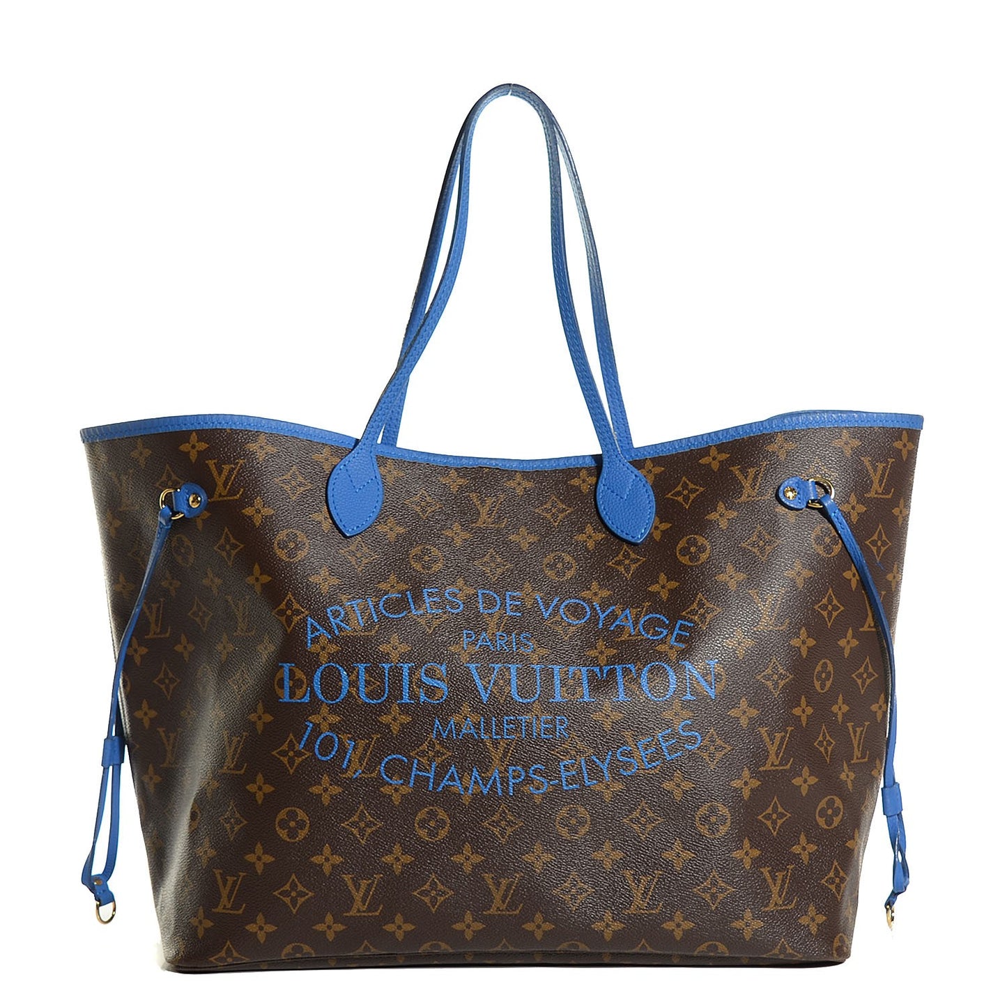 Monogram Articles de Voyage Ikat Neverfull GM Grand Blue