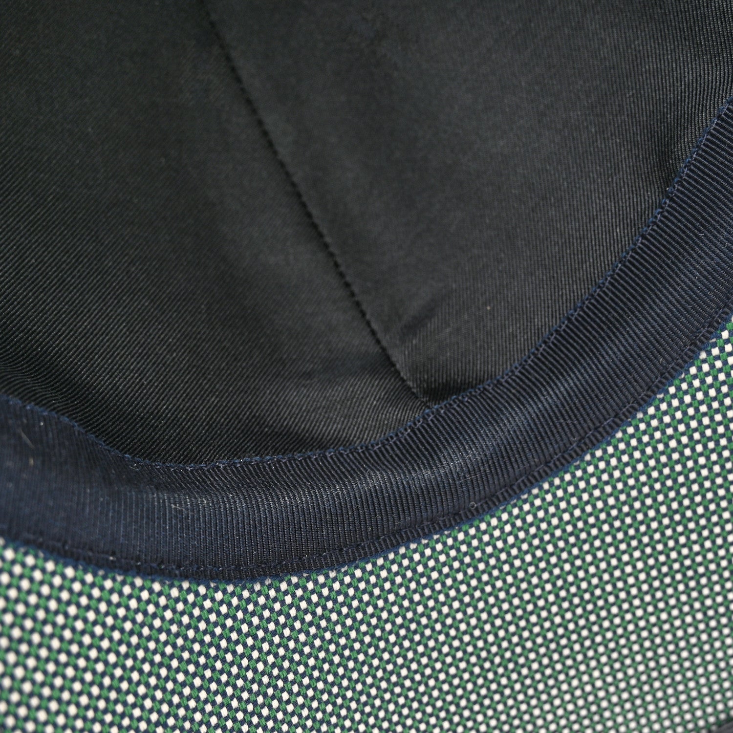 Hermes Cotton Tess Pop Cap 58 Ecru Marine 9 of 10