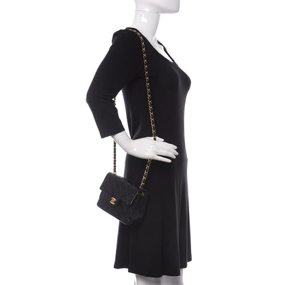 Chanel Lambskin Quilted Mini Square Flap Black 2 of 9
