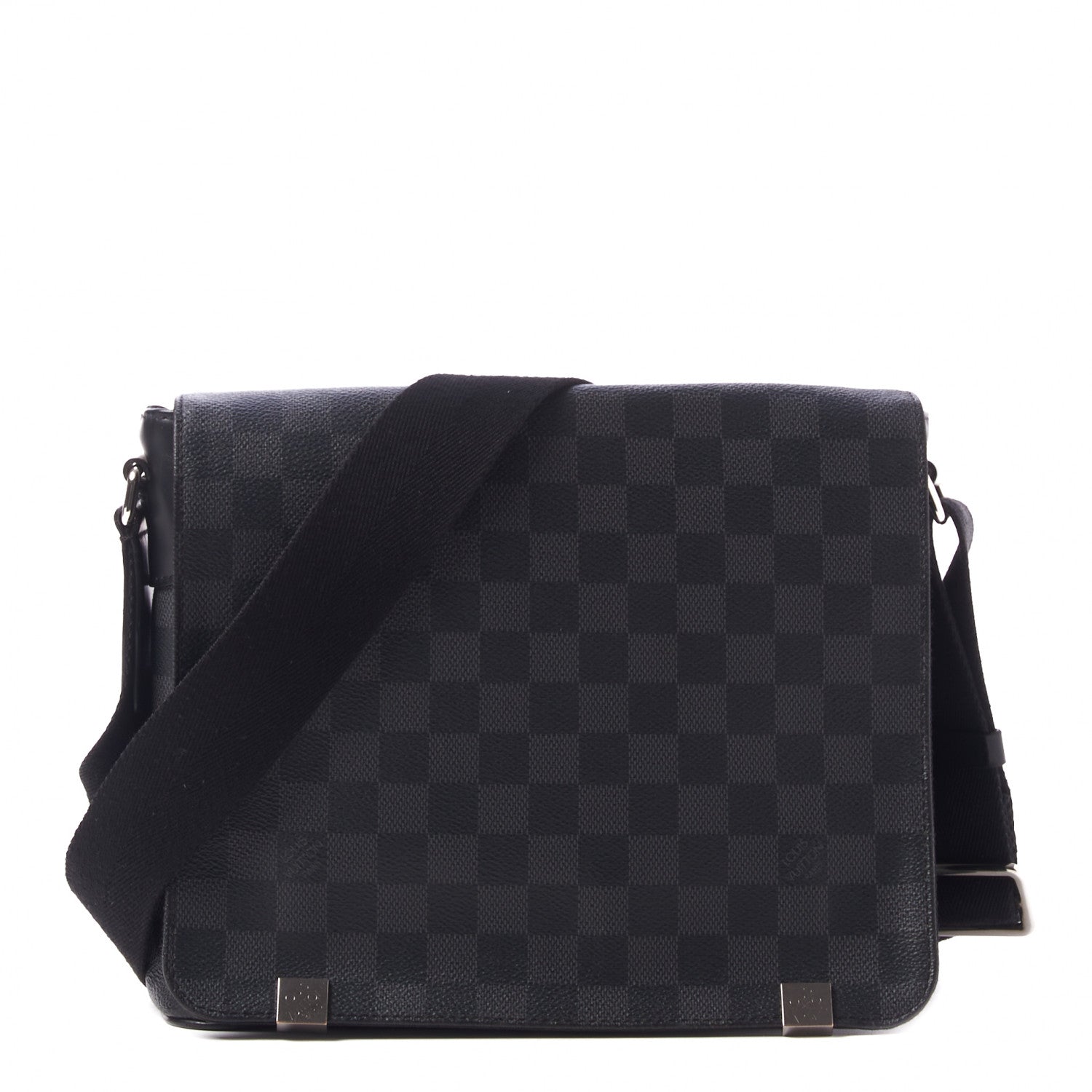 Louis Vuitton Damier Graphite District PM 1 of 8