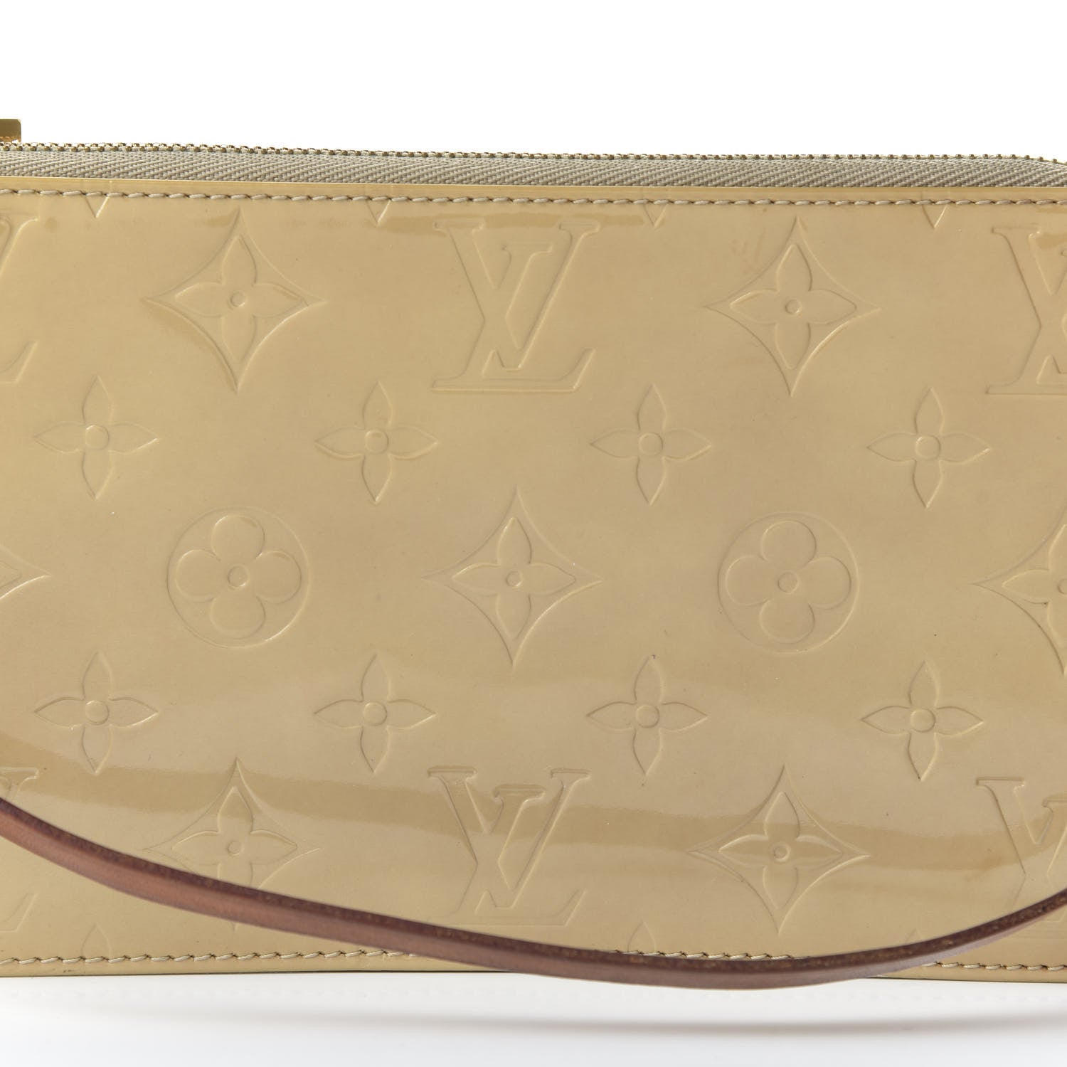 Louis Vuitton Vernis Lexington Pochette Beige 9 of 10