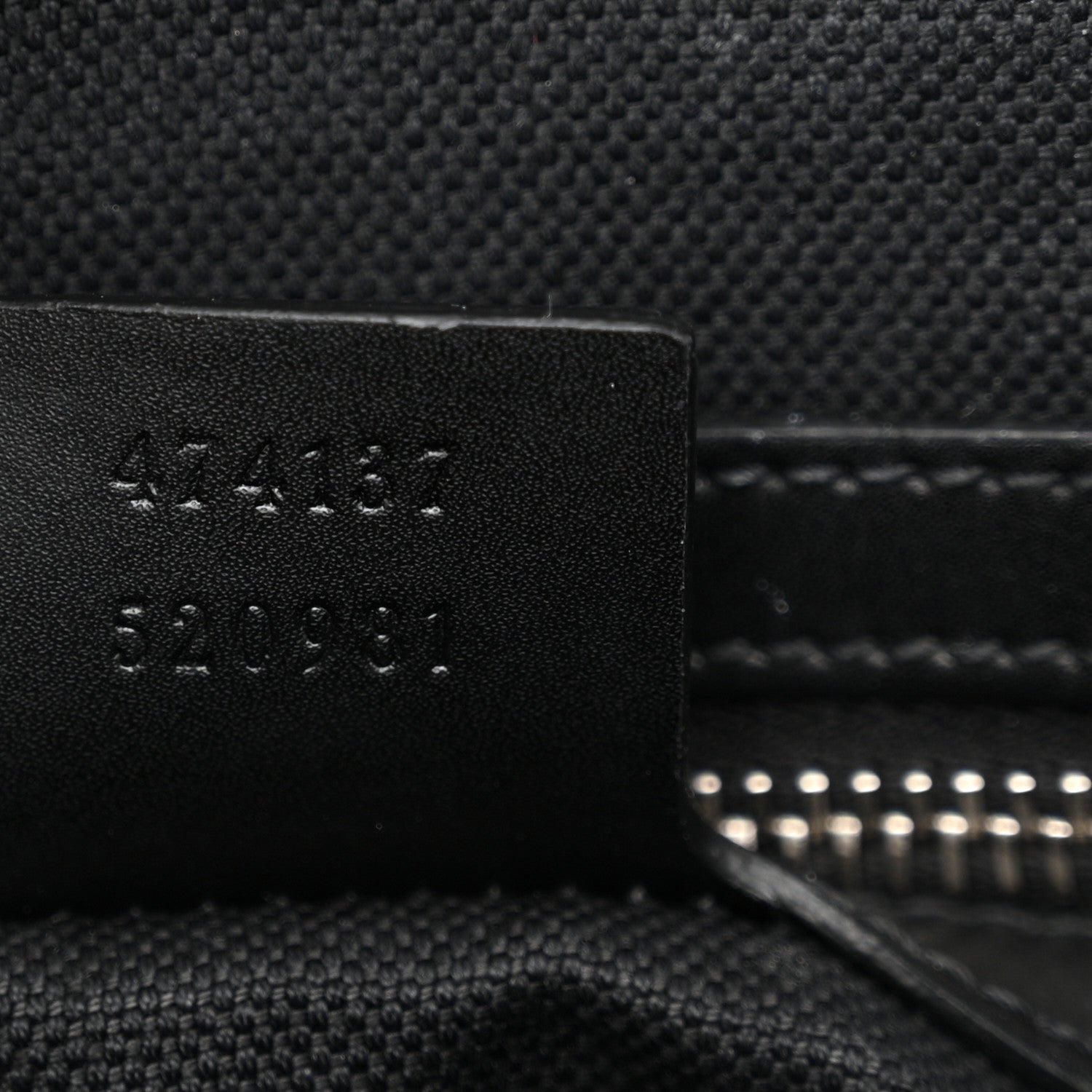 Gucci GG Supreme Monogram Appia Calfskin Web Flat Messenger Bag Black Grey 7 of 14