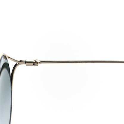 Gucci Round Pearl Tip Sunglasses GG0253SA Gold 5 of 7