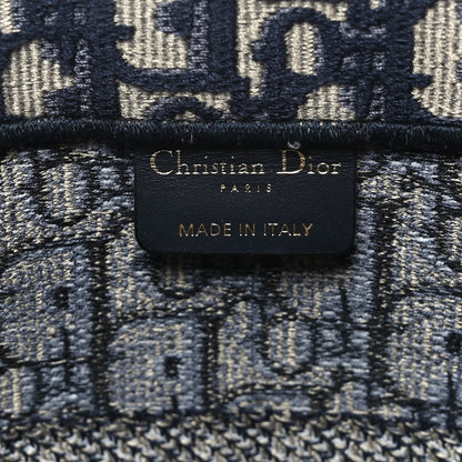 Christian Dior Oblique Medium Book Tote Blue Multicolor 5 of 8