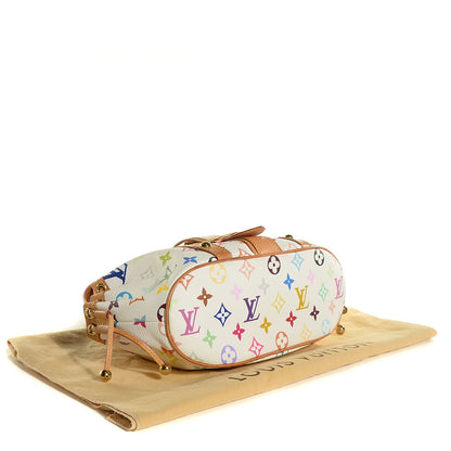 Louis Vuitton Monogram Multicolor Theda GM White 4 of 7