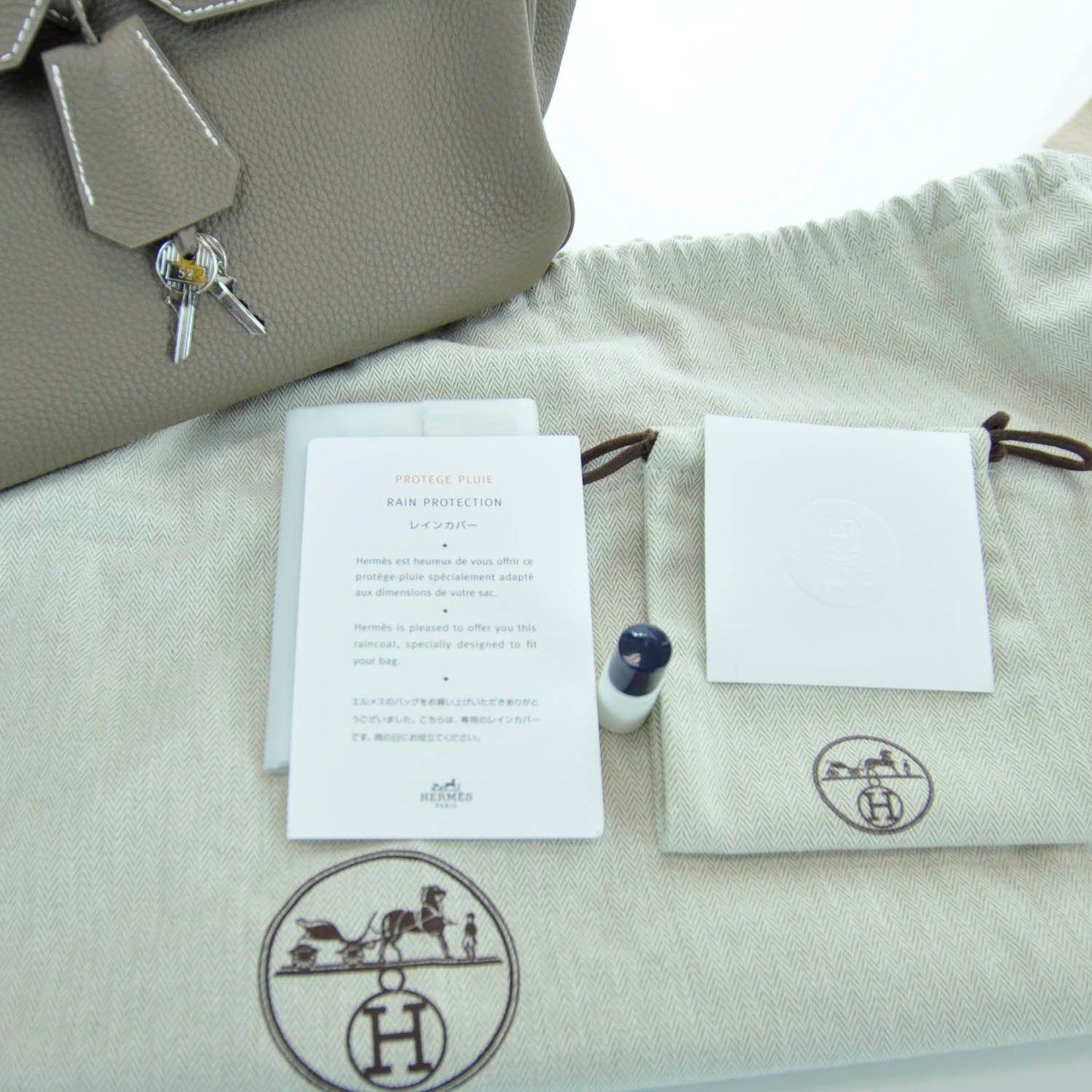 Taurillon Clemence JPG Shoulder Birkin II 42 Etoupe