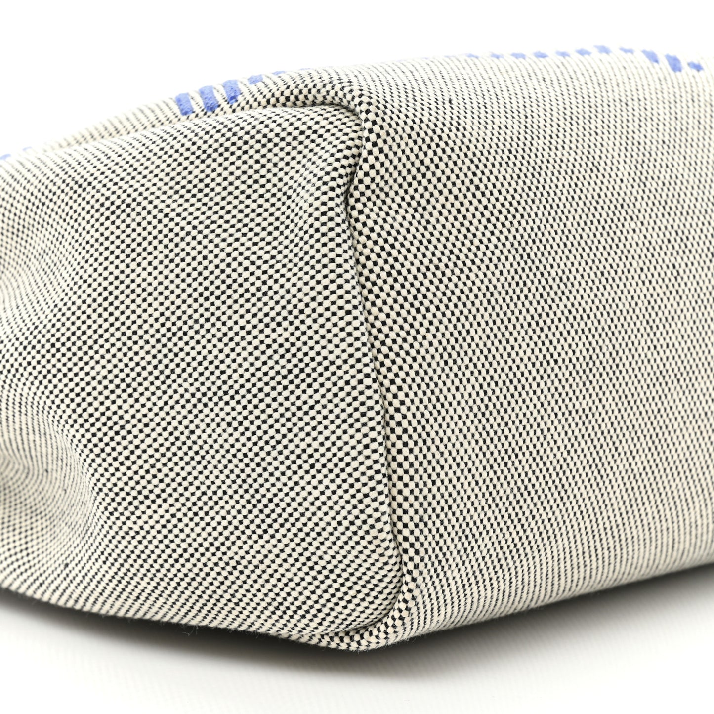 Vache Hunter Toile H Brides de Gala Herbag Zip Retourne 31 PM Bleu De France Ecru Black