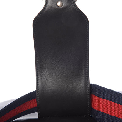Gucci Calfskin Web Garden Collection Embroidered Medium Dionysus Hobo Black 11 of 13
