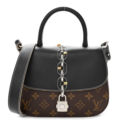 Louis Vuitton Calfskin Monogram Chain It Bag PM Black 1 of 11