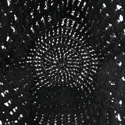 Saint Laurent Raffia Calfskin Medium Panier Tote Black 5 of 12