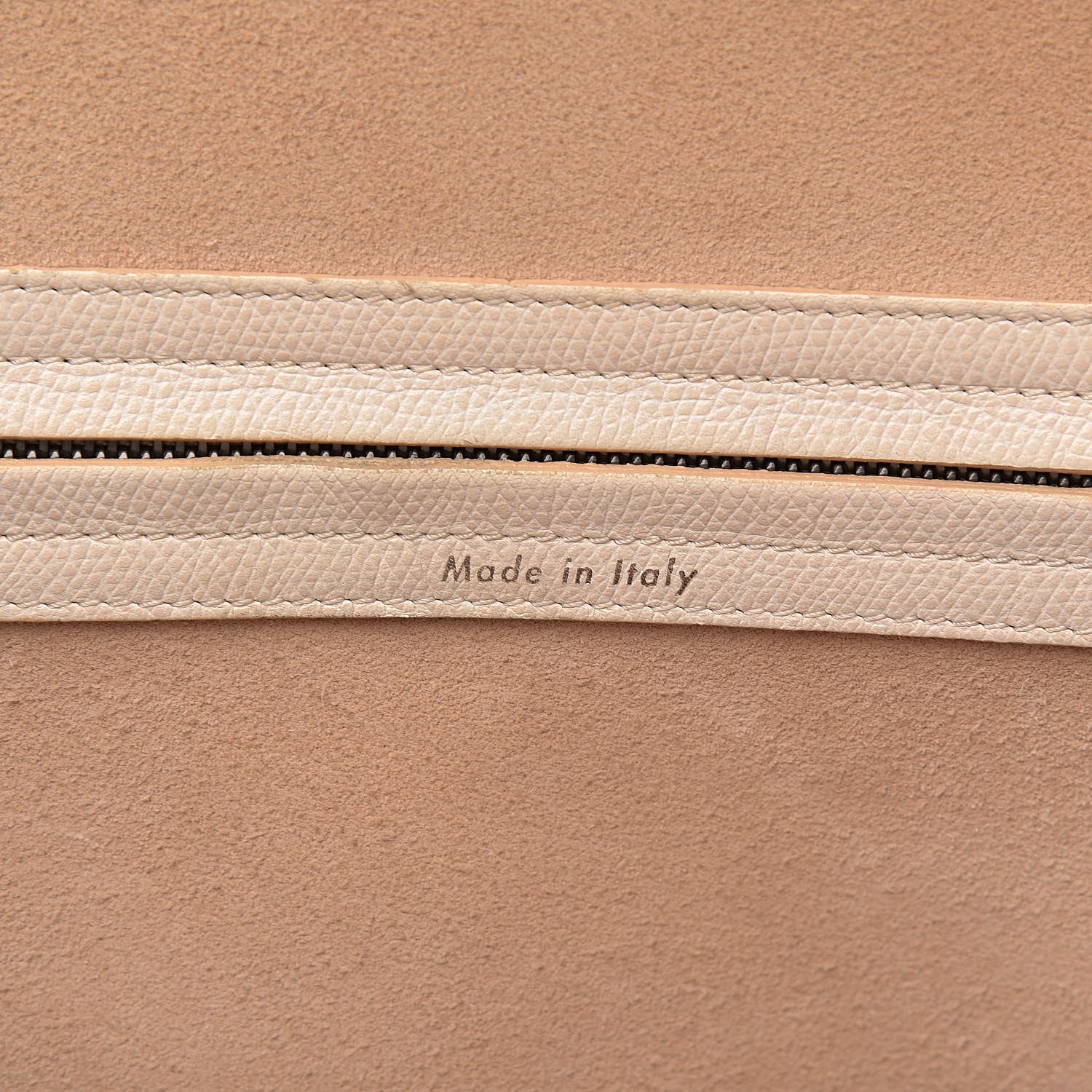 Celine Grained Calfskin Medium Phantom Luggage Cream 8 of 39